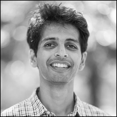 raj mankad headshot bw