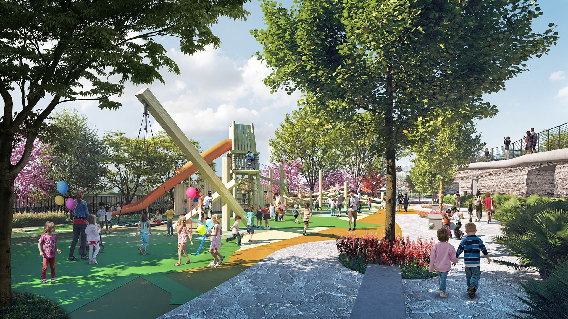 GROUND LEVEL - PLAYGROUND